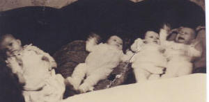 Maria Sondermann, Ingeborg Sondermann, Ursula Venn und ich.
